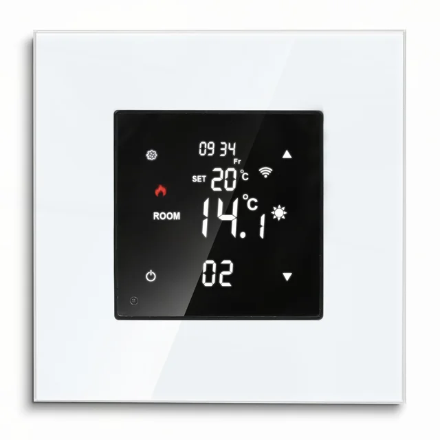 black WiFi Thermosta