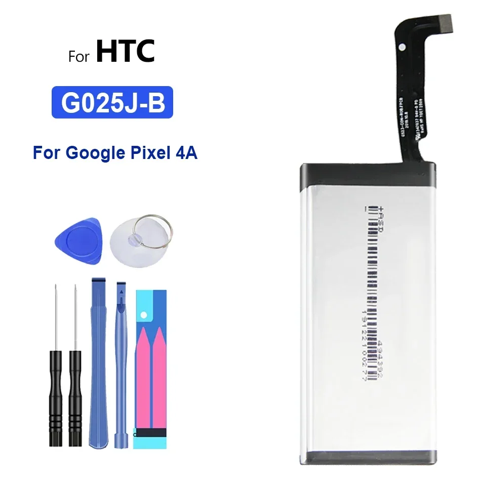 

Mobile Phone Battery for htc Google Pixel 4A, G025J-B, 3080mAh