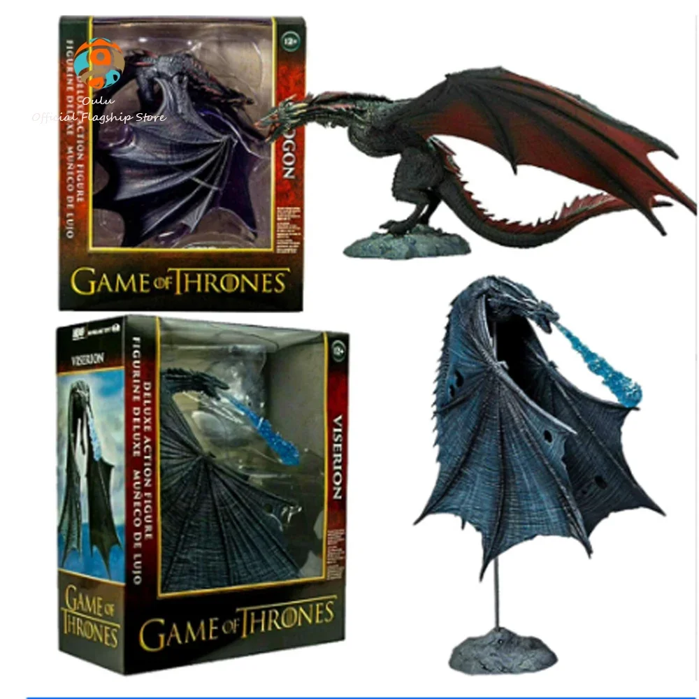 

Game of Thrones Action Figures The Ice Dragon Action Figure Balerion the Black Dread Pvc Desk Decoration Gift For Kids toys