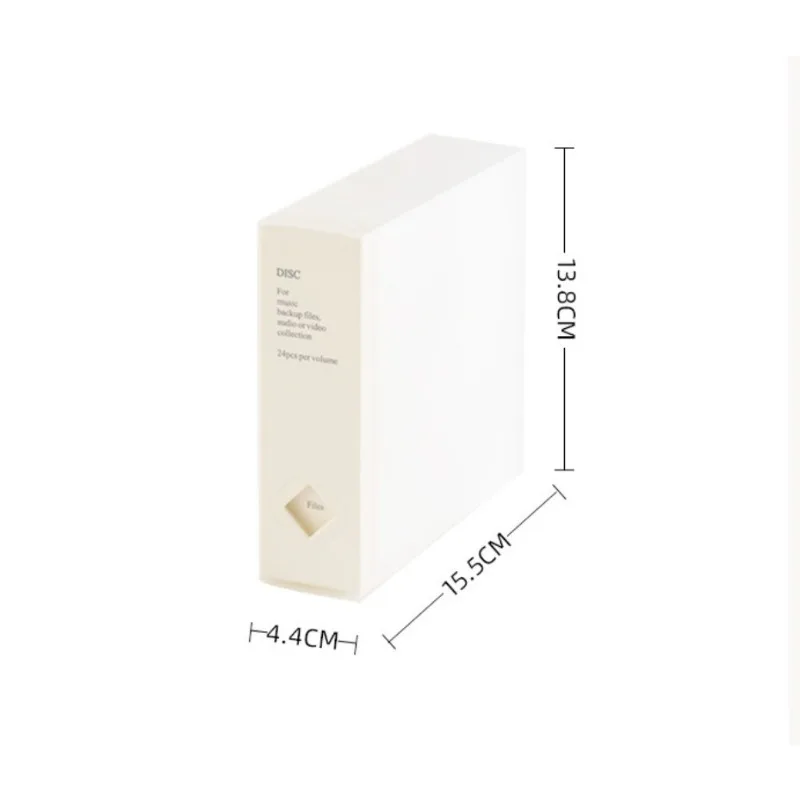 크리에이티브 컬러풀 연예인 앨범 CD 보관함, 침실 및 자동차 스페셜 CD 가방, DVD 케이스, 24 피스