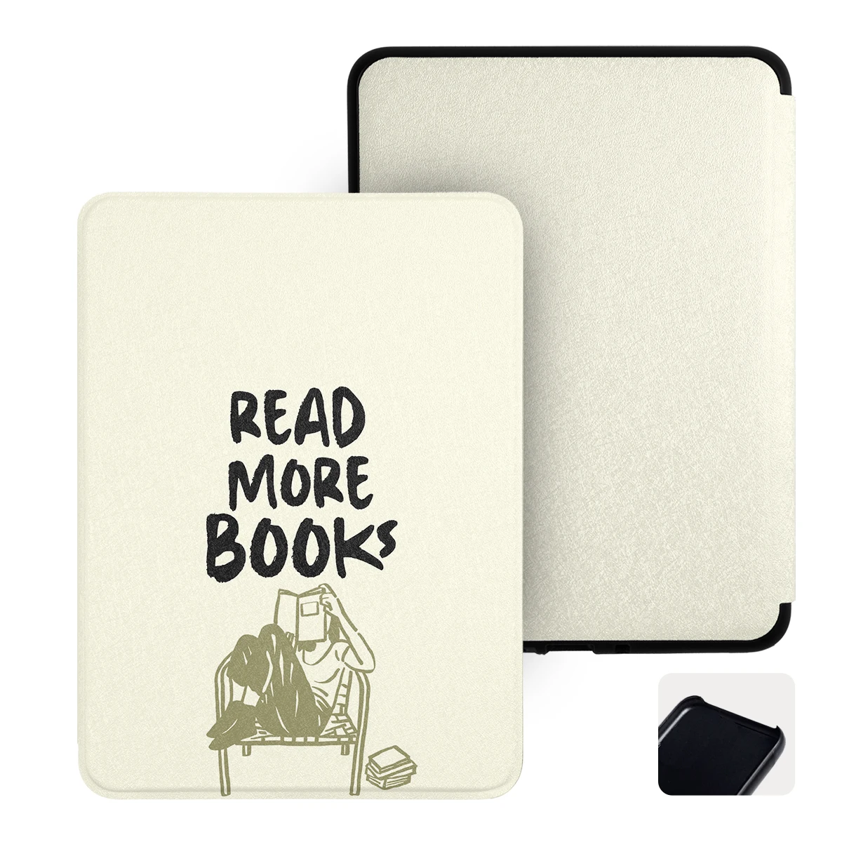 Murmole Magnetic Auto Sleep Hard Case Cover with Hand-drawn Art Style
