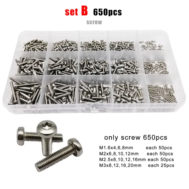set B 650pcs
