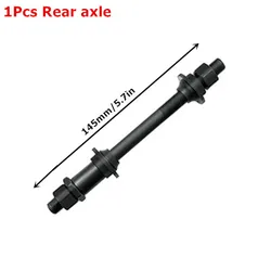 Quick Release Skewer for Bicycle Wheels - Front & Rear Axle Hub Accessory (Rear axle)