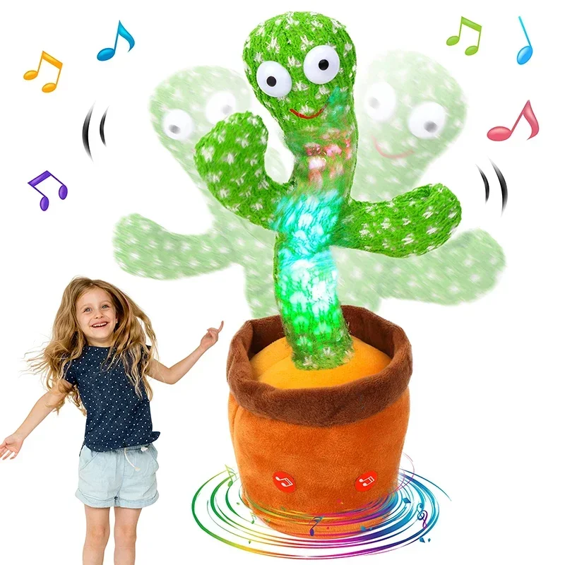 Dancing Cactus Speaker Toy For Kids