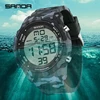 SANDA Top Brand G Style Camouflage LED DigitalWatch Men Waterproof Ms Sport Watches Stopwatch Chronograph Male Electronic Watch 4