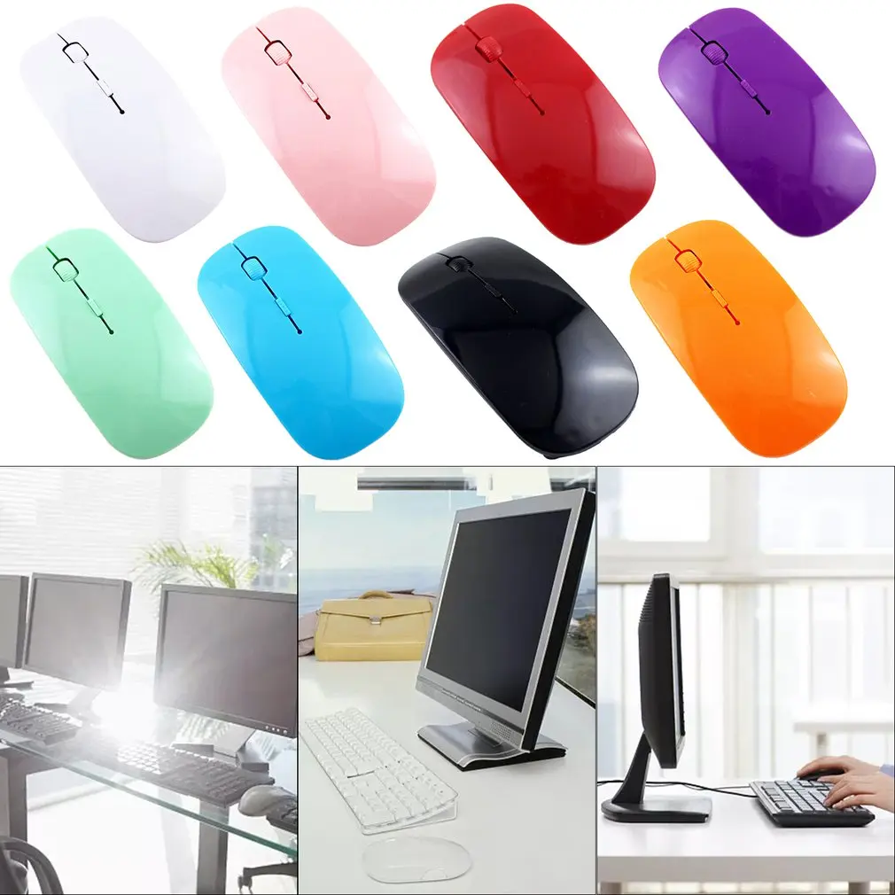 Wireless Mouse 3 Adjustable DPI 2.4G for PC Laptop Notebook