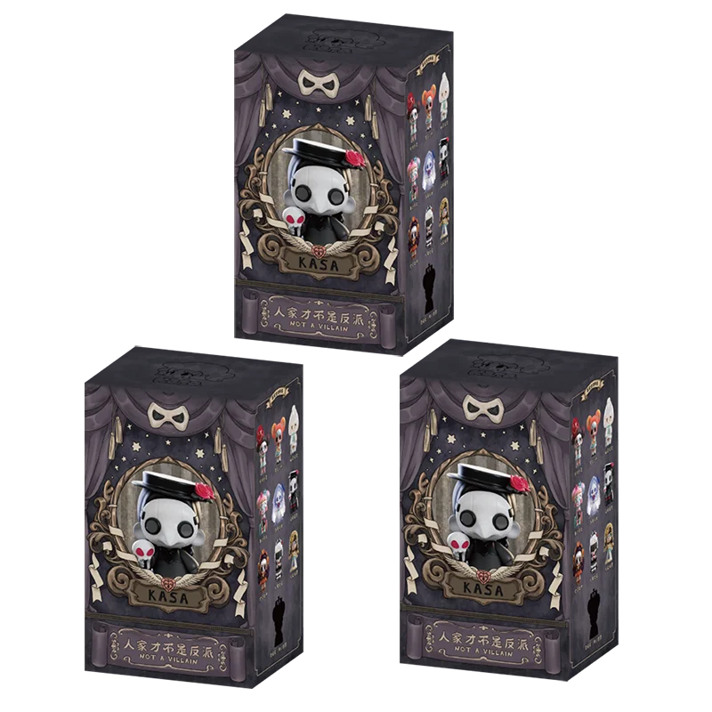 Caja sorpresa original de la princesa Kasa, no soy una villana, bolsa sorpresa, figura genial, juguetes de calavera, colección, adornos de dibujos animados, regalo para niños