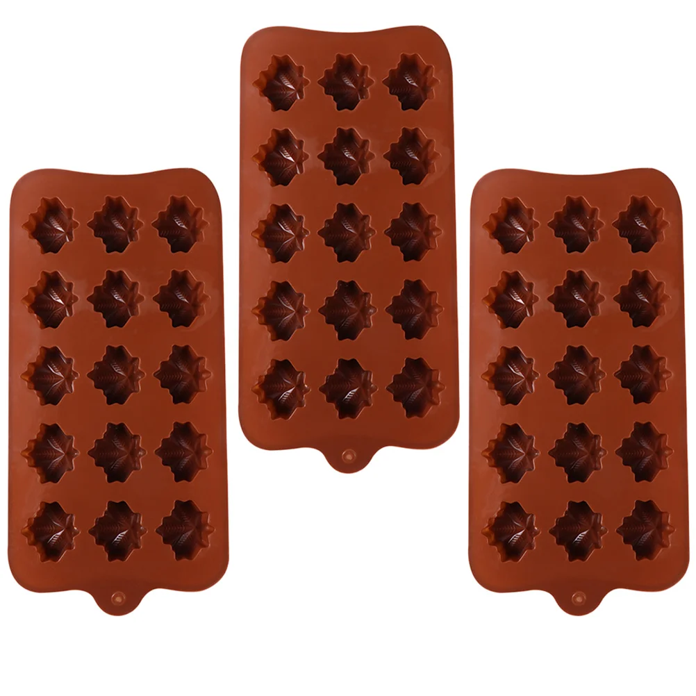 

Molds Mold Silicone Leaf Maple Candy Chocolate Baking Cookie Tray Fall Soap Leaves Cake Making Fondant Biscuit Sticks Cutter