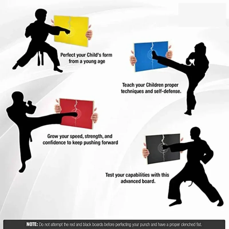 Hight Quality Reusable Break Board Taekwondo Training Martial Arts Rebreakable Kicking Board Training Performance