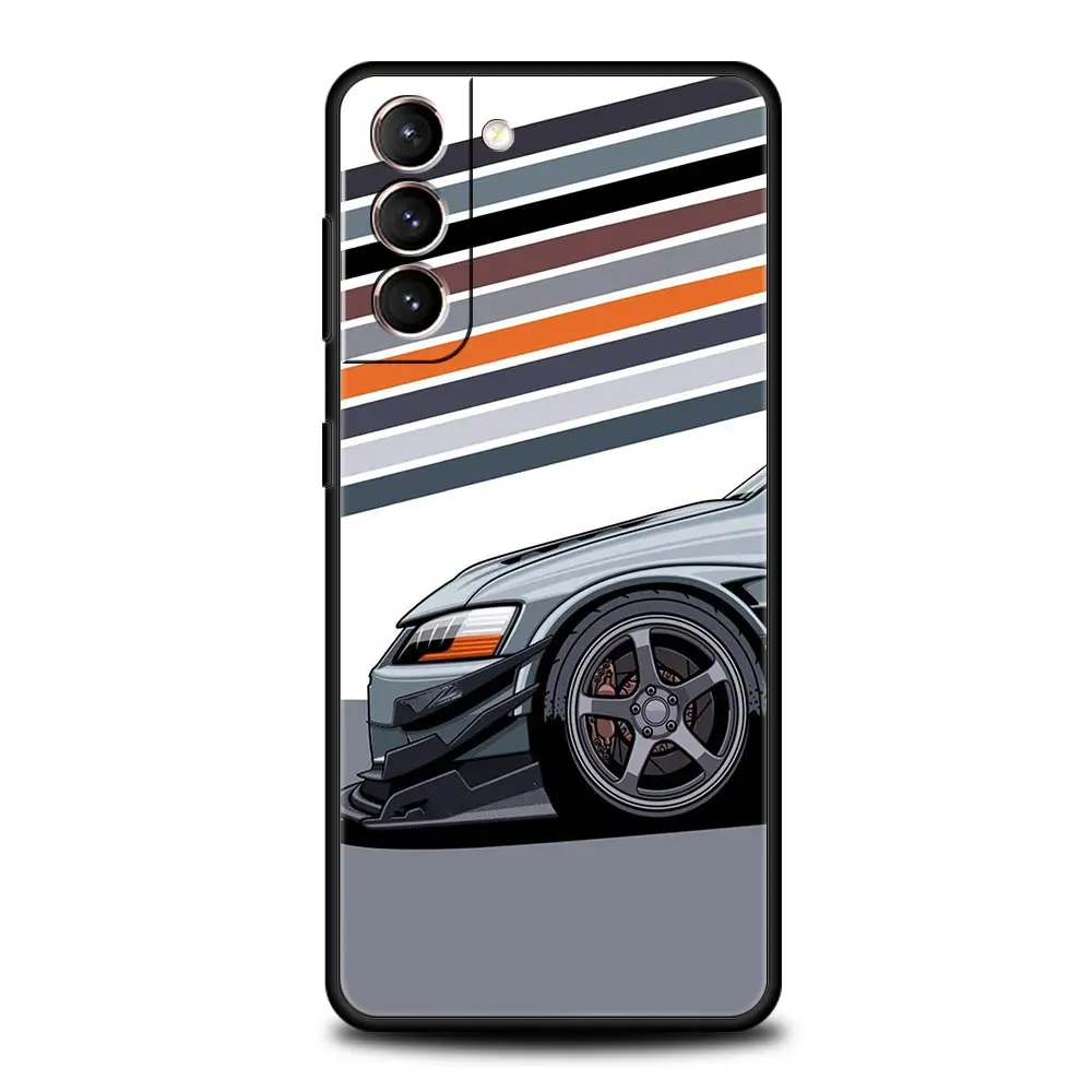 JDM Sports Cars Soft Silicone Phone Case