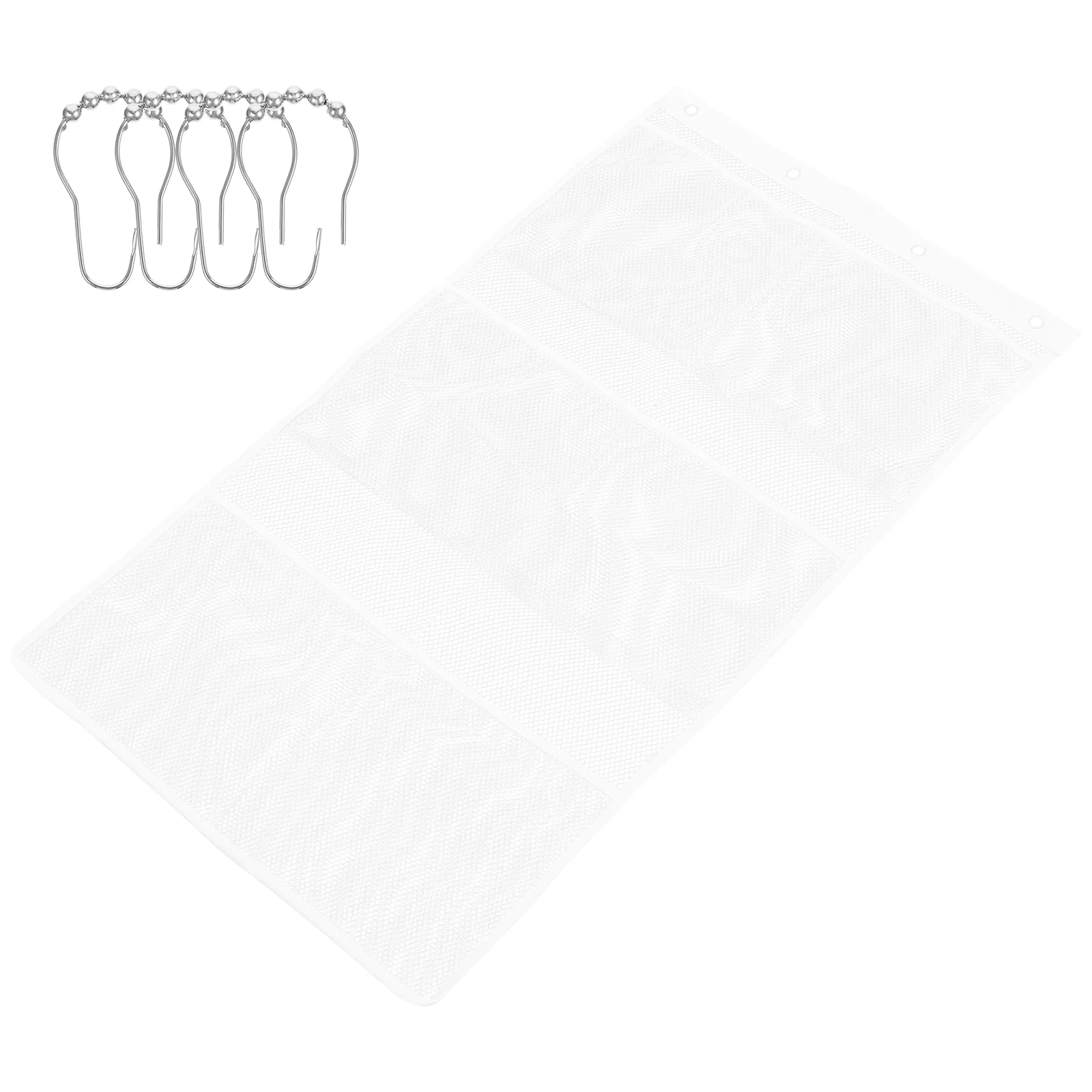 

Bathroom Shower Organizer Storage Bag Hanging Cosmetics Organiser 6-Pockets