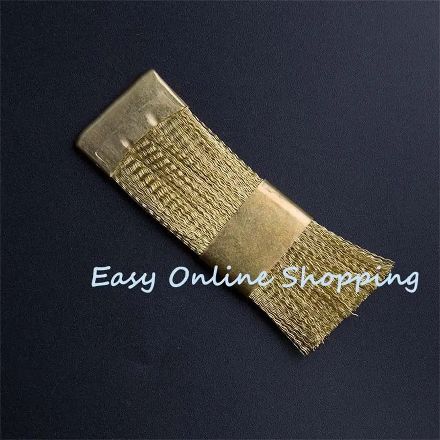 

1 PC Dental Material Copper Flat Brush For Clean Burs Copper Brush/ White Nylon Brush For Choose