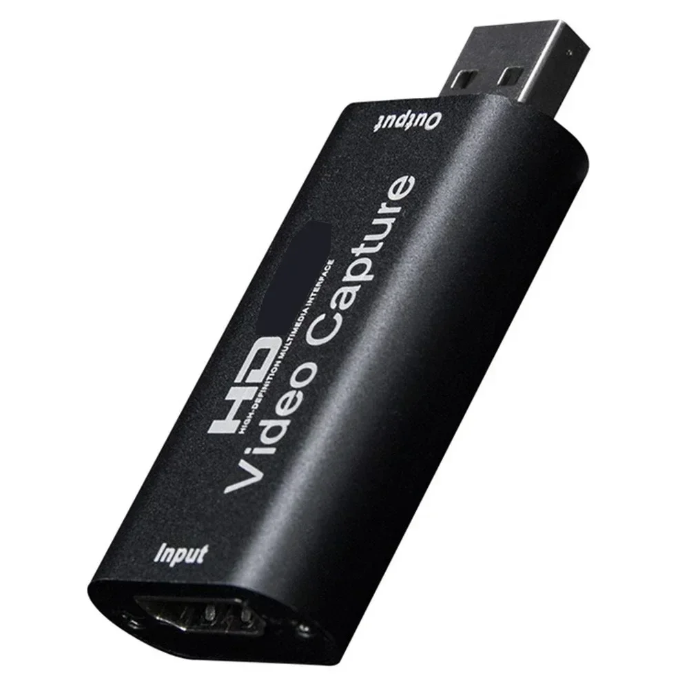 4K HDMI-Compatible Video Capture Card Streaming Board Capture USB 2.0 1080P Card Grabber Recorder Box for PS4 Game DVD Camera