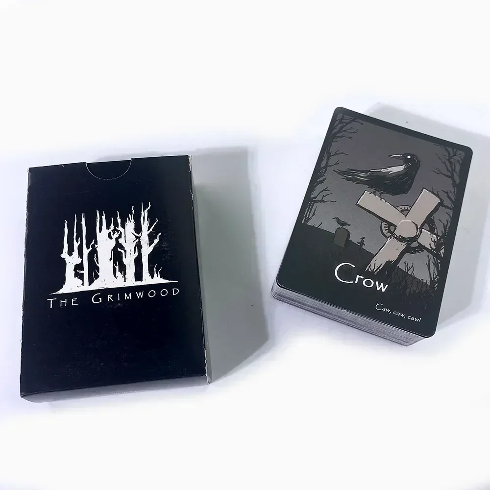 하이 퀄리티 The Grimwood 카드 게임, 매우 혼란스러운 카드 게임, 68 표준 포커 사이즈, 보드 게임, 약간 전략