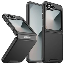 Luxury Matte Protective Phone Case with Wireless Charging Compatibility - Galaxy Z Flip7 FE (Black)