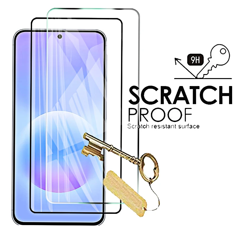Premium Tempered Glass & Soft Film Full Cover Screen and Camera Protector