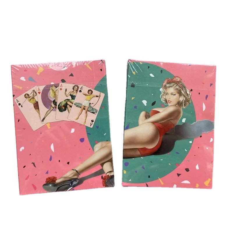 PaperSexyLadyPokerCardsforadultswomennakedGamePlayingCardsDeckVintagecollection