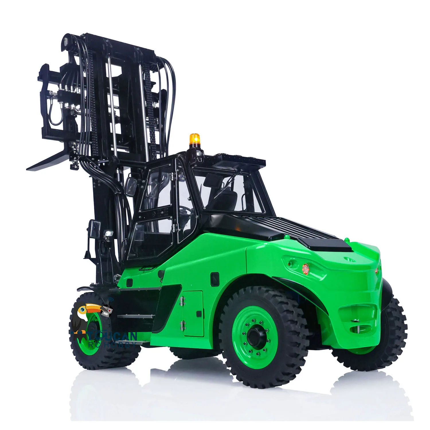 LESU 1/14 Hydraulic Heavy Forklift Aoue-LD160S Assemble Painted RTR Model Toy Electric Truck Radio Control for Boy Gift THZH1465 2