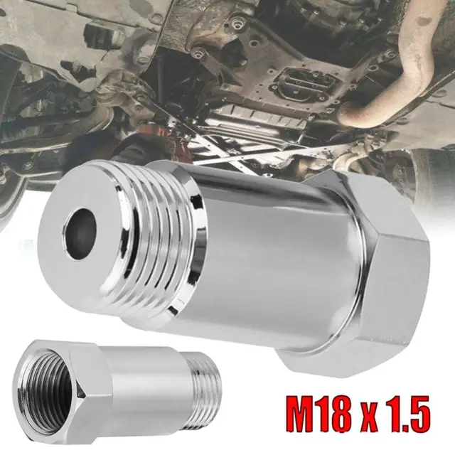 M18X1.5 Oxygen O2 Sensor Extender O2 Oxygen Sensor Spacer Car CEL Fix