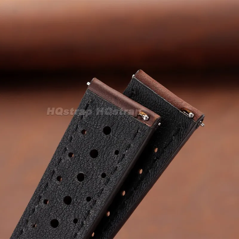 Vintage Genuine Leather Universal Wristband - Breathable Cowhide Strap