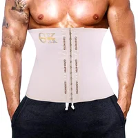 AfruliA Men Modeling Strap Slimming Waist Trainer Tummy Control Belt Body Shaper Sports Brace Abdomen Band Compression Shapewear 1