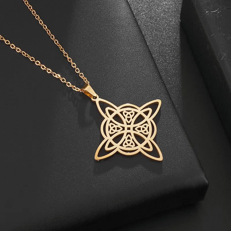 Collana Con Nodo Della Strega: Ciondolo Amuleto Di Protezione