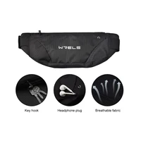 Outdoor Running Fitness Waist Bag Ultra-thin Mobile Phone Elastic Sports Waterproof Close-fitting Mobile Phone Bag Waterproof 2