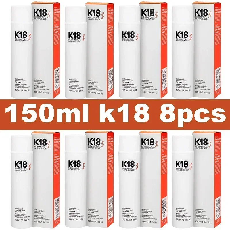 150ml K18 Leave-In Molecular Hair Mask Original Repair Molecular Hair Care Damaged Dry Frizzy 4 Minutes Treatment Moisturize hair mask