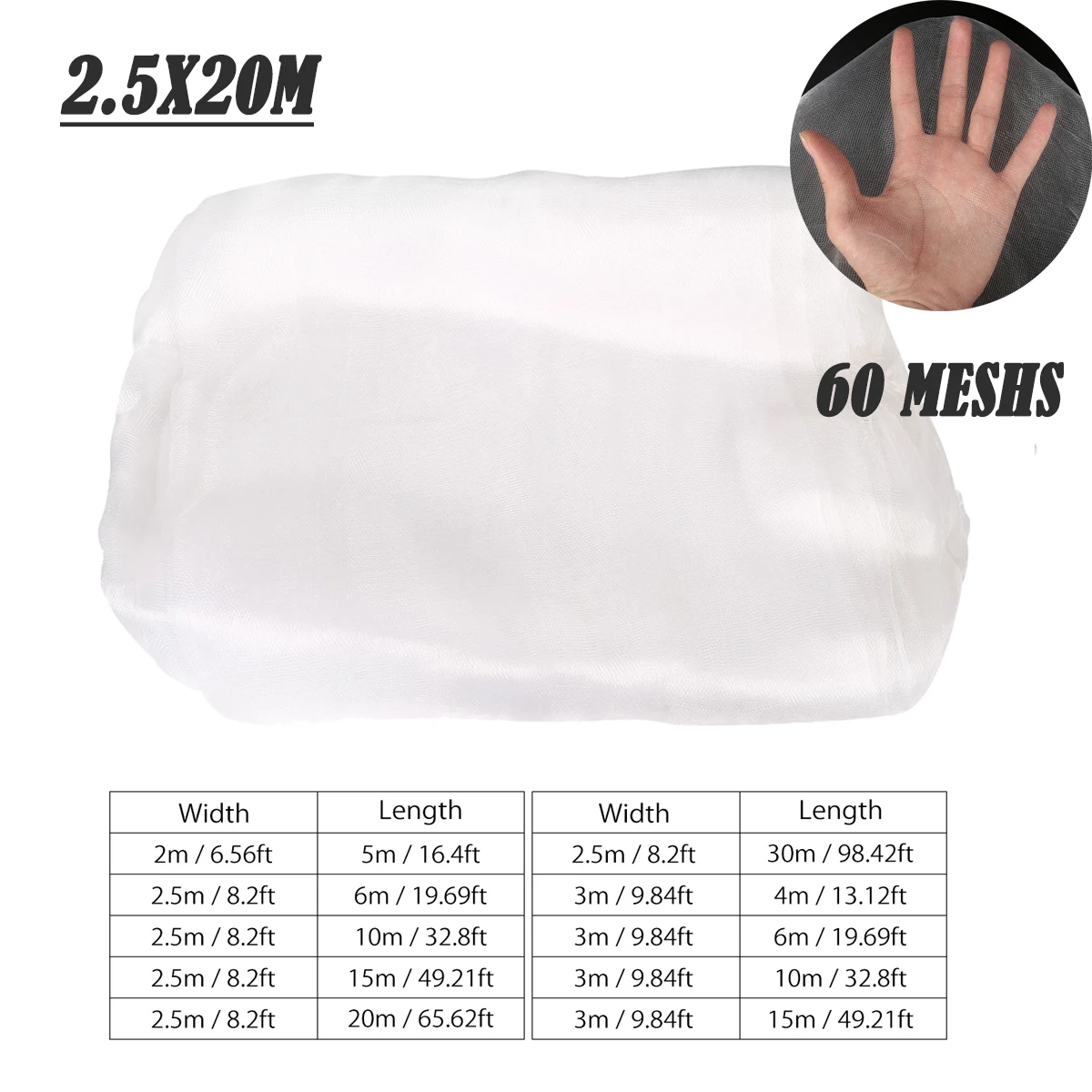 2.5x20m