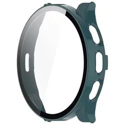 Durable Protective Glass Case with Screen Protector and Bumper - Garmin Venu 3 (Green)