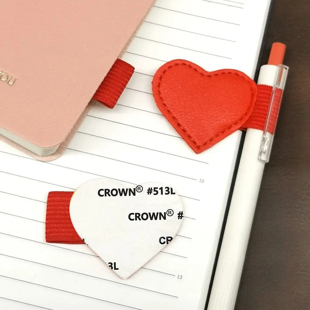 Elastic Band Pen Loop Leather Notebook Fixed Universal Pen Insert Desktop Self-adhesive Portable Strap Fixed Book Cover pen holder
