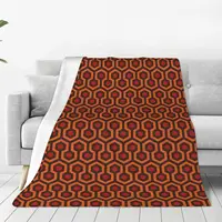 The Overlook Hotel Carpet Blanket Fleece Super Soft Sofa Throw Blankets For Couch Bedding Office Throws Bedspread Quilt 1