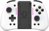 LinYuvo KS42 Joy-pad inalámbrico con luz de meteoros con luces RGB de 8 colores para interruptor/Lite/OLED, con programable, Turbo y vibración - Imagen 5