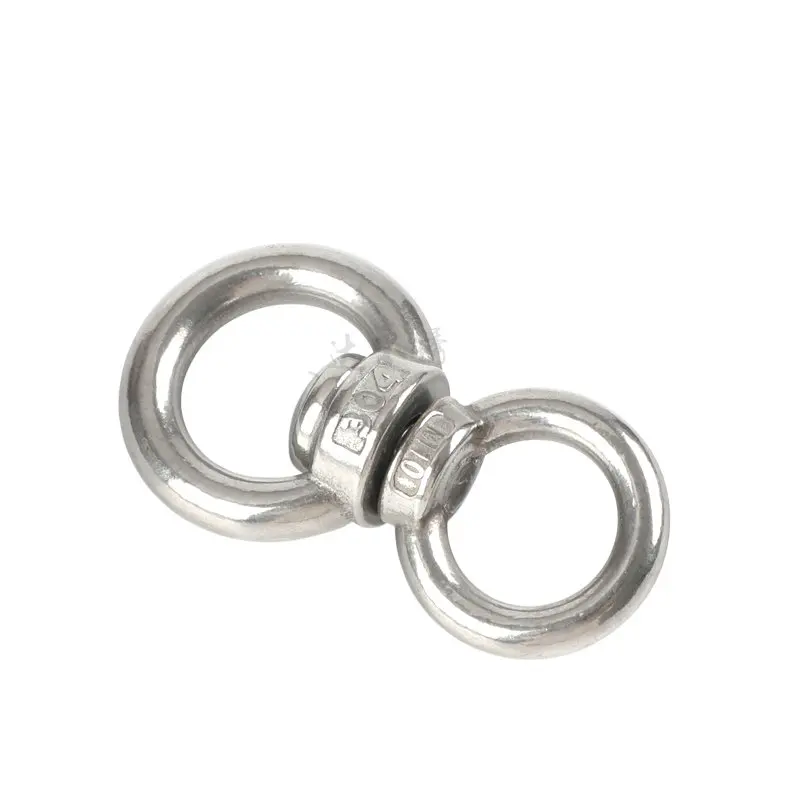 Anello Girevole Acciaio Inox AISI316 - Doppio Occhiello Per Carichi Fino A 300kg - Foto 13