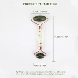 Revitalizing Jade Face and Body Massager - Ultimate Skin Care and Relaxation Tool (Army green)