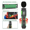 MASTFUYI FY8837 Sound Level Meter Portable Decibel Meter A/C-Weighted Noise Detector 30-130DB Mini Decibel Monitoring Device 3