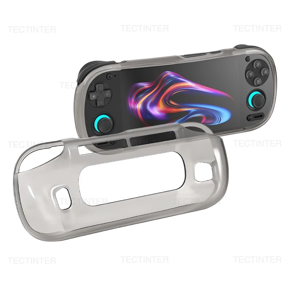 Clear Anti-Scratch TPU Protective Case for Handheld Gaming Console