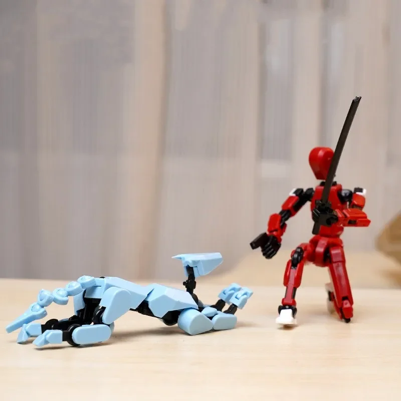 Luminous Titan Action Figures - 3D Printed, Multi-Jointed, Movable Collectibles