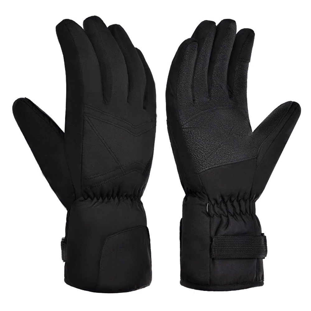 

Electric Heated Gloves Waterproof Winter Warm Skiing Gloves Outdoor Sports Motorcycling Riding Skiing Fishing Hunting