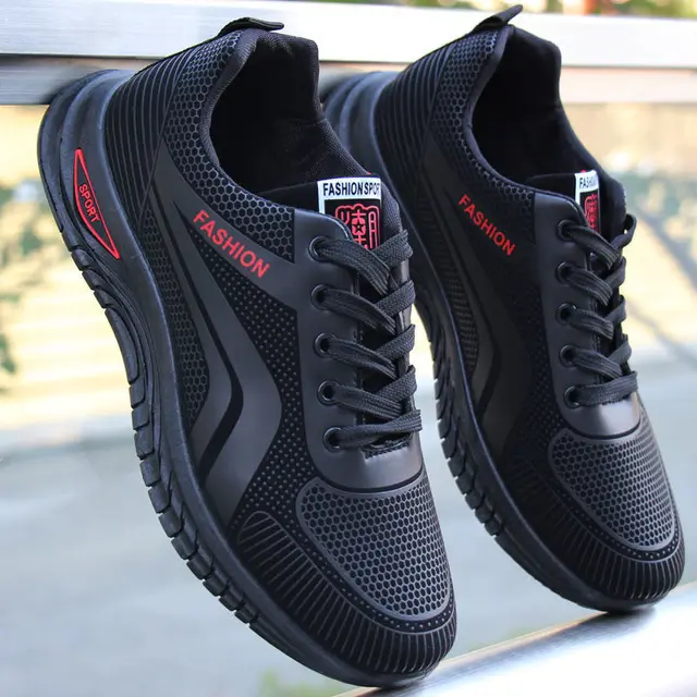 Men's Casual Sneakers New Breathable Sports Shoes Male Spring Fashion Antislip Wear-resisting Running Trainers Outdoor Men Shoes 2