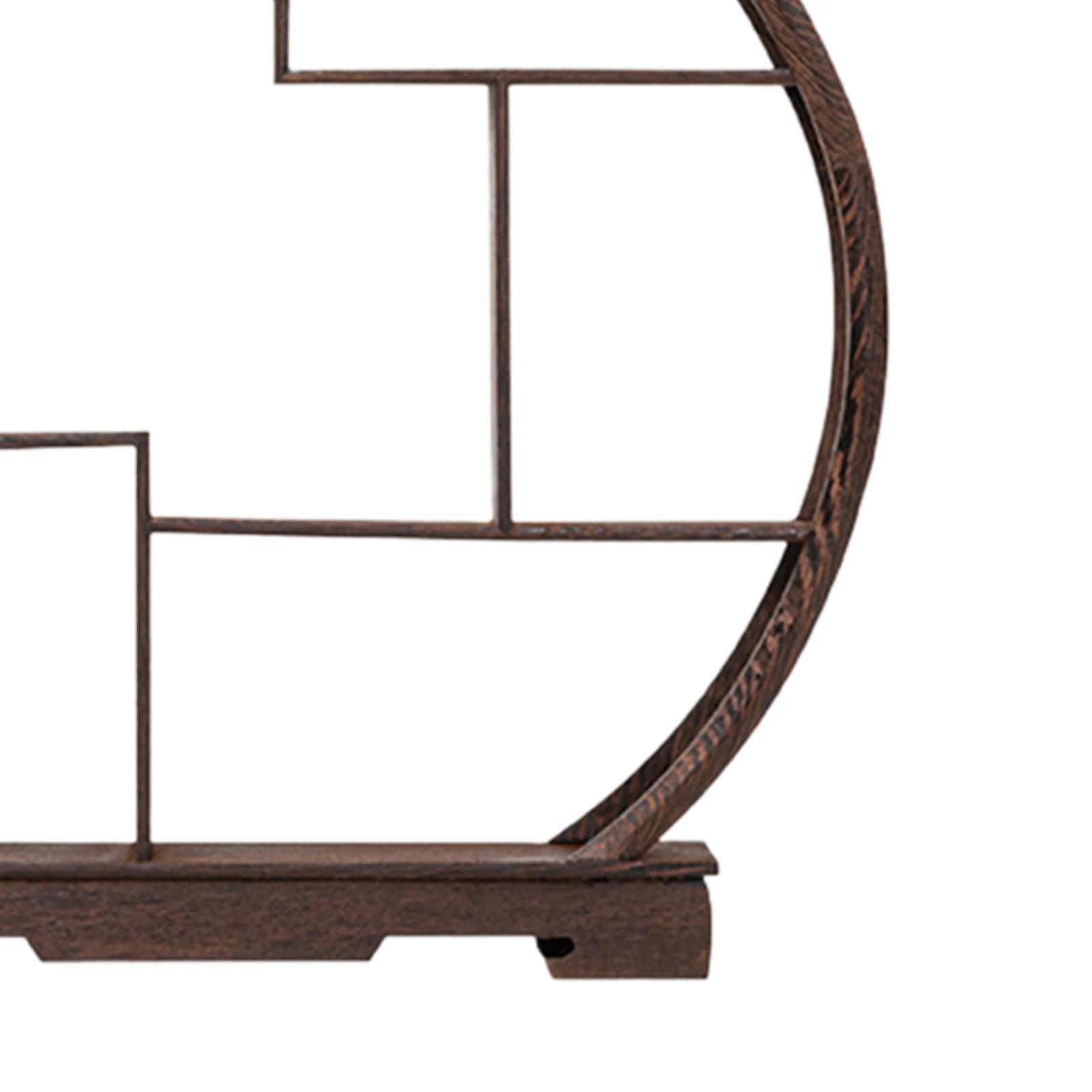 Wooden Display Stand Antique Display Shelf Oriental Furniture Teapot Stand Crafts Rack For Table Home Antique Store