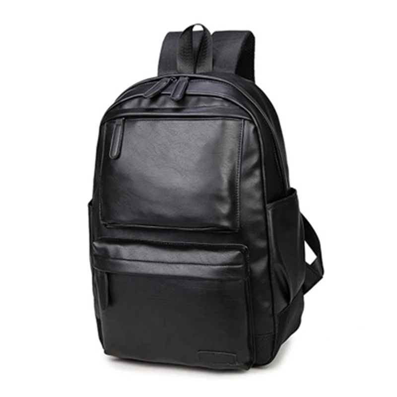 

Кожаный вместительный рюкзак в стиле ретро для мужчин и женщин, школьный ранец на одно плечо в стиле ретро