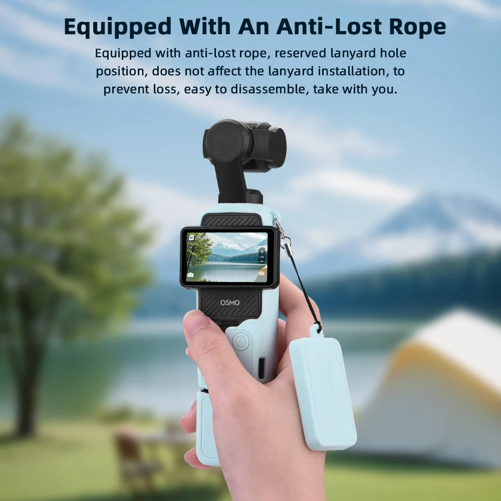 Silicone Protective Camera Case for DJI OSMO Pocket 3