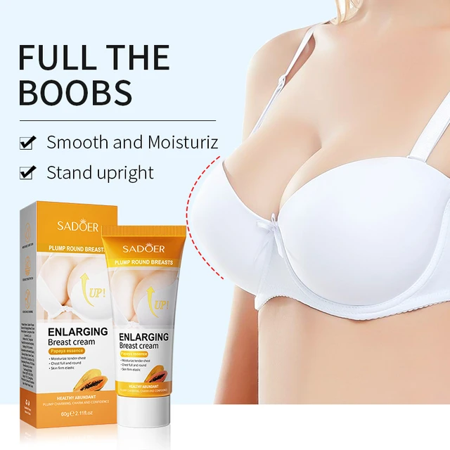 Papaya Breast Enlargement Cream Natural Extract Health Plump Round Breasts  Elastic Full Chest Improve Sagging Bosom Firming Bust - AliExpress