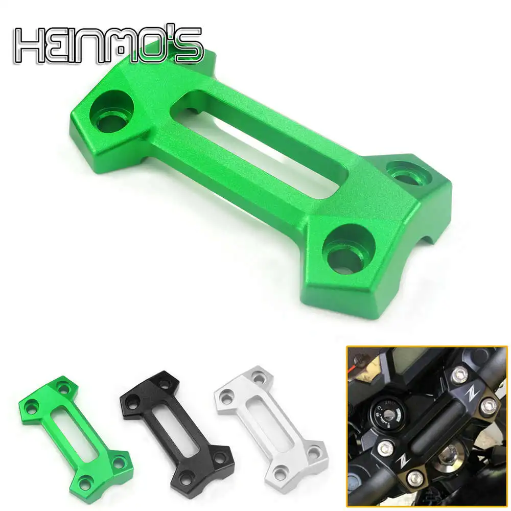 

For Kawasaki Z800 Z 800 2013-2016 Handlebar Handle Bar Top Cover Clamp Mount For KAWASAKI Z250 12-13 Z300 14-16 Z750 04-11 Moto
