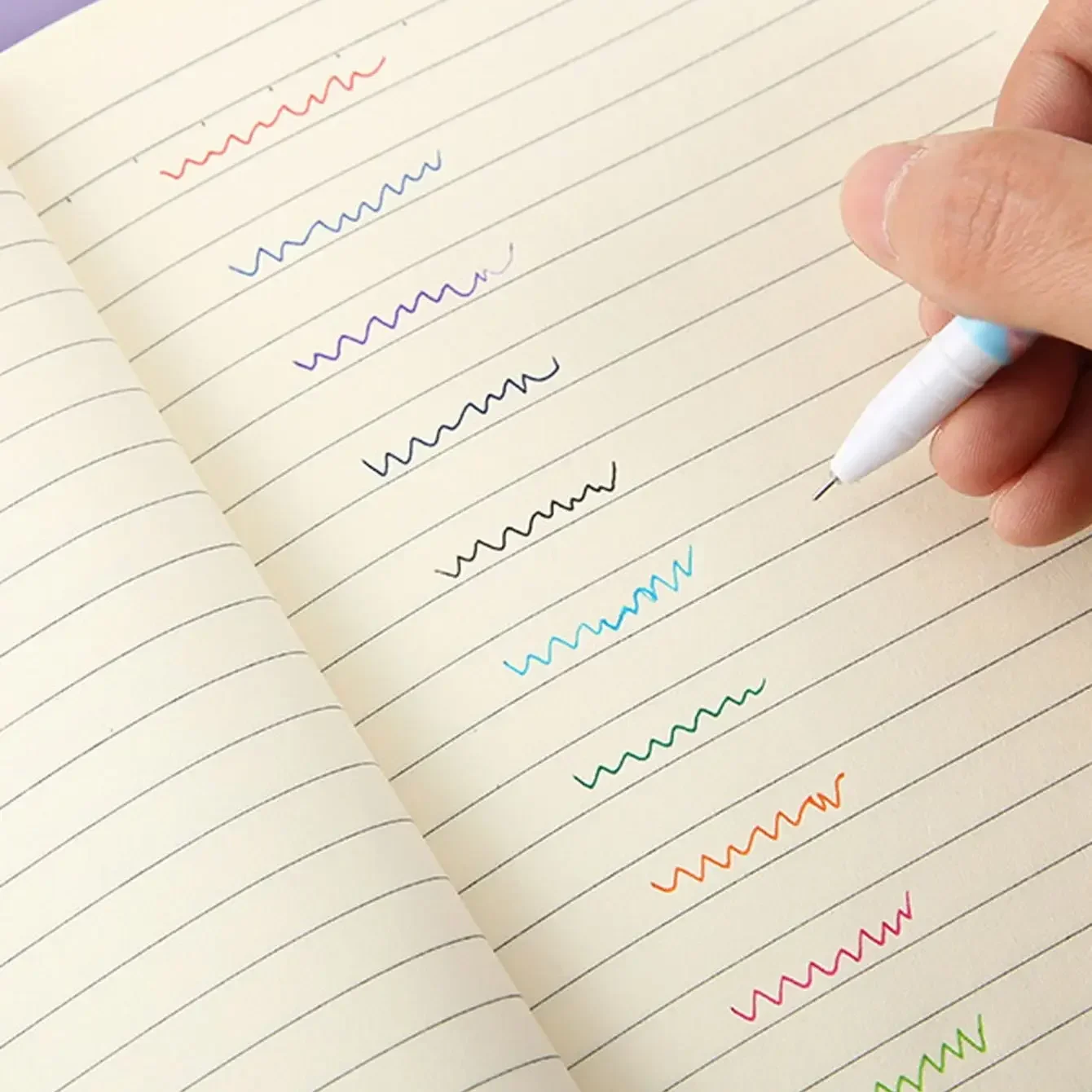 10 Pcs Color Gel Pens for School Stationary