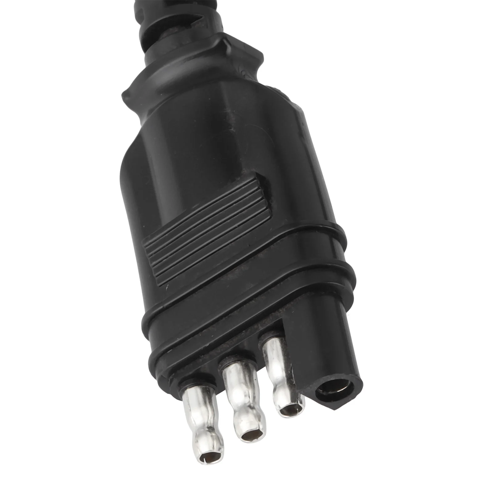 Portable Trailer Connector US 4‑pin Flat Plug To EU 13‑pin Trailer Light Circuit Wiring Converter