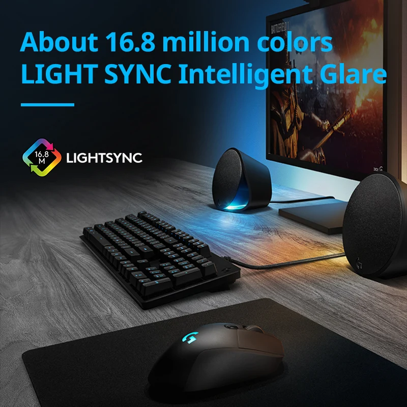로지텍 G903 LIGHTSPEED 무선 게이밍 마우스, 180시간 긴 배터리 수명, 액세서리