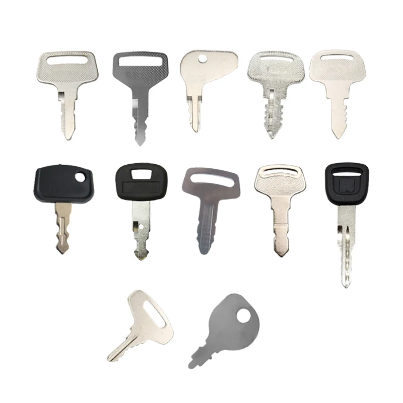 12PCS Ignition Key 68920 459A Compatible with Kubota Tractor B L M BX K008 KX161-2 KX101 KX151 R410 KH61 R520S B26 RTV 900 UTV