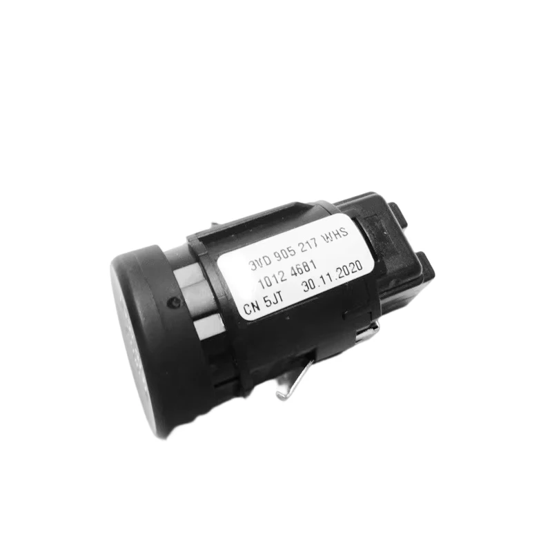 Kalunfex Engine Start Stop Interruttore Pulsante per Enyaq Karoq Kodiaq O-c-t Scala Superb 3V0905217 Pulsante interruttore di accensione motore, Avviatore di accensione